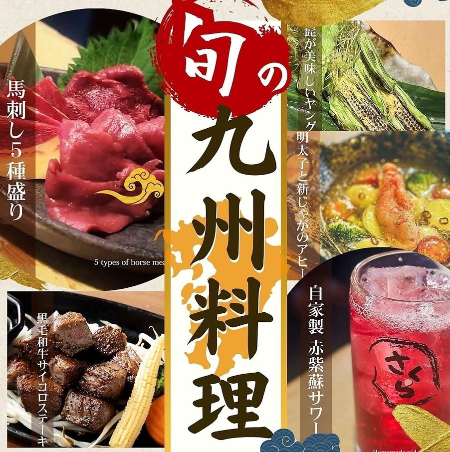 新宿　居酒屋　個室　飲み放題　宴会大歓迎◎　絶品九州料理でワイワイ盛り上がろう♪