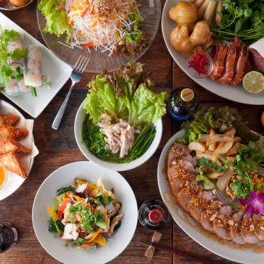 [2 hours all-you-can-drink included] Classic Vietnamese dishes & seafood and beef main course! 10 very satisfying dishes ◆ Premium plan 7,900 yen