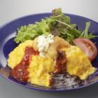 オムライス三宝風