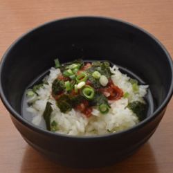 チャンジャ茶漬け