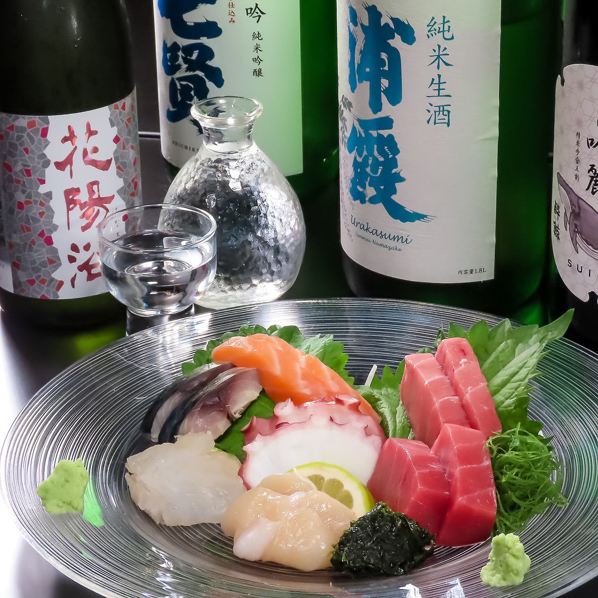 旬の海鮮を贅沢に、鮮度が自慢の魚料理をどうぞ♪