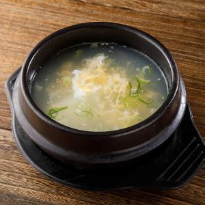 Egg soup