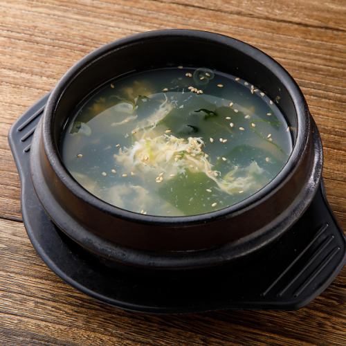 Wakatama soup