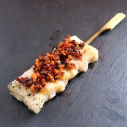 豚バラガーリックラー油