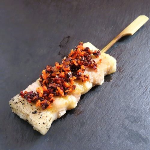 돼지 장미 마늘 기름