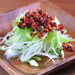 ねぎガーリックラー油