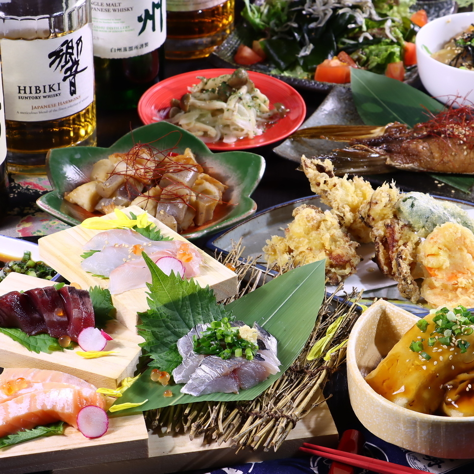 四季折々の厳選和食と旬の魚を堪能する大人デート