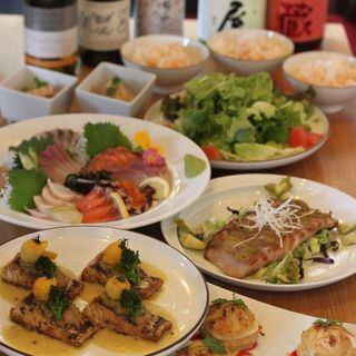 ●ワンランク上の飲み放題付き♪歓送迎会6000円(税込)コース