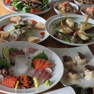 ●【お料理のみ】シェフおすすめ！旬の素材を使った贅沢 4000円(税込)コース！（8品）