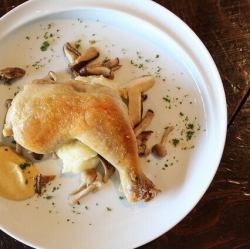 鶏モモ肉のコンフィ