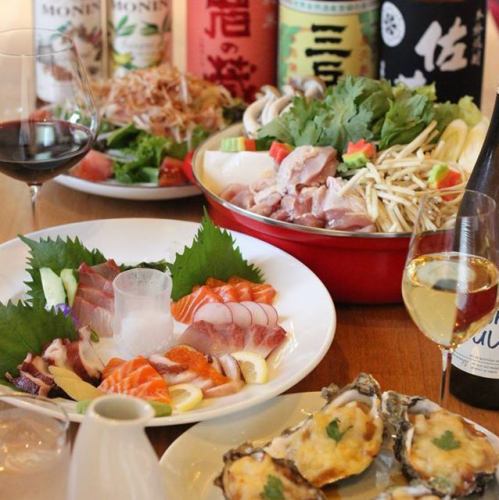 飲み放題付き歓送迎会5,000円(税込)コースで特別なひとときを満喫!