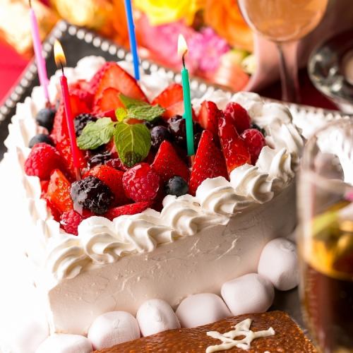 ★無料特典★自慢の自家製ケーキ&記念撮影プレゼント♪ コース料理ご注文のお客様限定!