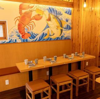 This venue can accommodate a wide range of occasions, from special occasion celebrations to casual gatherings.There is ample space and a relaxing atmosphere with a Japanese feel, making for a comfortable stay.Enjoy a memorable and enjoyable time while savoring seasonal cuisine and a selection of alcoholic beverages.We value hospitality and welcome you with attentive service.
