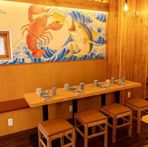 This venue can accommodate a wide range of occasions, from special occasion celebrations to casual gatherings.There is ample space and a relaxing atmosphere with a Japanese feel, making for a comfortable stay.Enjoy a memorable and enjoyable time while savoring seasonal cuisine and a selection of alcoholic beverages.We value hospitality and welcome you with attentive service.