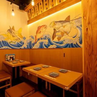 It is the perfect venue for various banquets, birthday parties and other gatherings.The spacious space allows you to relax without worrying about your surroundings.The calming Japanese atmosphere is comfortable, and the dishes made with seasonal ingredients and carefully selected alcoholic beverages will add a touch of elegance to your special moment.Please use this space to fill your smiles.