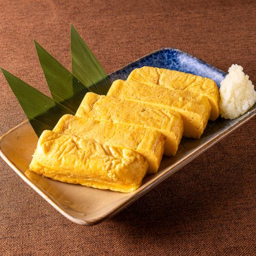 昔ながらの出汁巻き玉子
