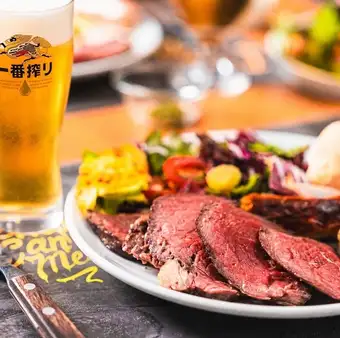 《ランチ~昼飲み3時間プラン》15種類シュラスコ&ビュッフェ食べ放題+飲み放題付き5,665→5,500円
