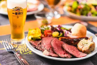 ★期間限定特別価格!★20種類シュラスコ食べ放題+サラダビュッフェ付き 5,280円→4,500円!!