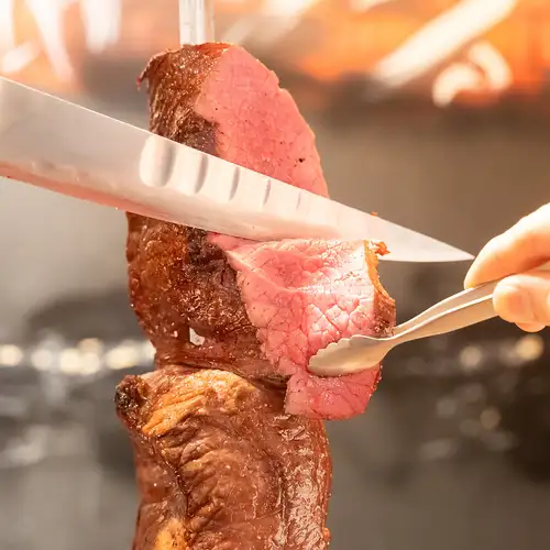 All-you-can-eat options at Churrasco Restaurant ALEGRIA Kyoto