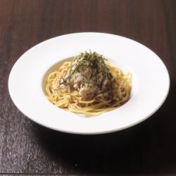 おろしとツナの和風パスタ