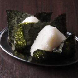 おにぎり(梅，鮭，塩昆布)