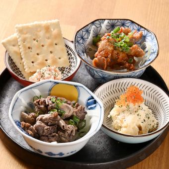 のれんの肴4種盛