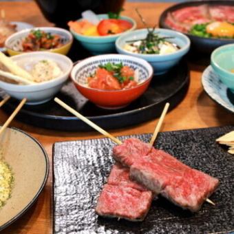 【120分飲み放題付】和牛レアや鮮魚レアカツなど贅沢味わう5000円(税込）