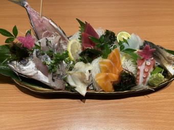 Assortment of 7 kinds of sashimi