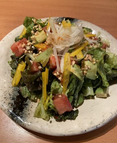 Italian tomato and avocado salad