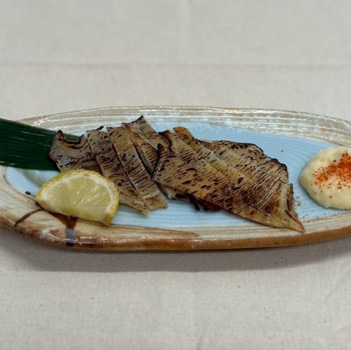 Grilled ray fin