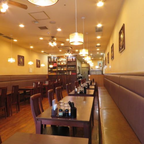 ◎清潔感溢れる店内