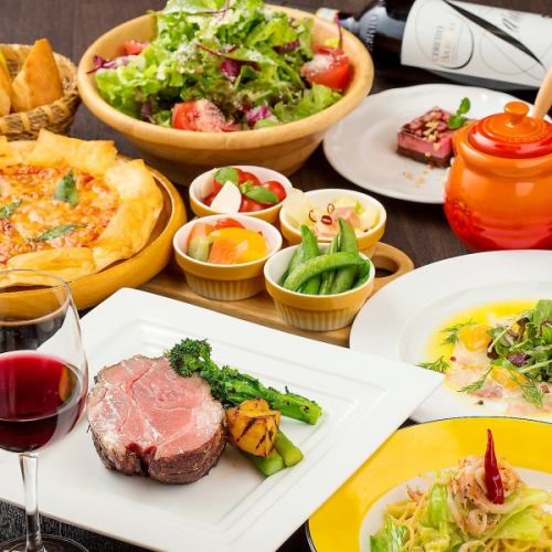 《カジュアルパーティーコース》2時間飲み放題付☆お手軽パーティー♪【8品 5000円⇒4000円】