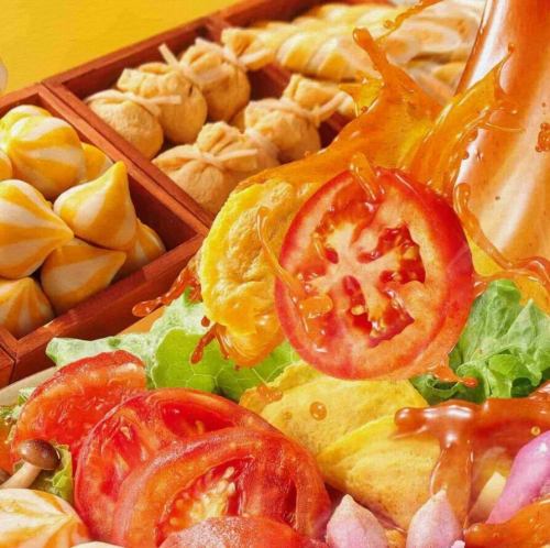 A wide variety of spicy soups