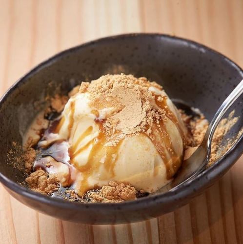 [Very popular] Black honey soybean flour ice cream