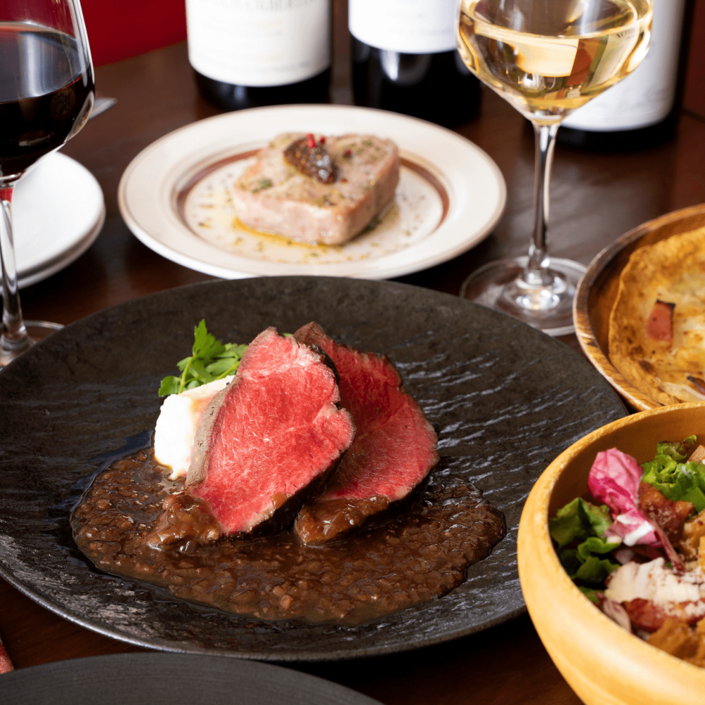 こだわりの食材を使ったコース♪飲み放題付で4000円～★