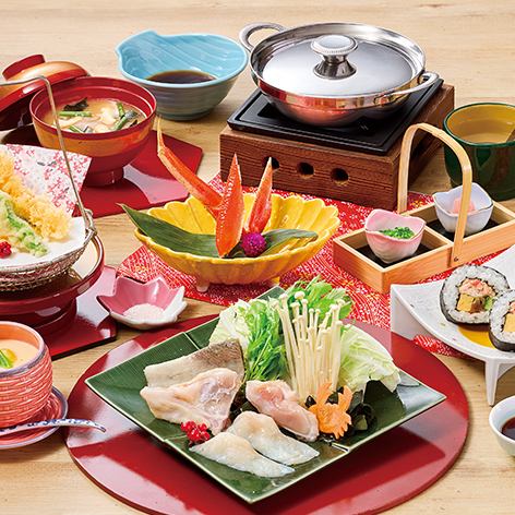 ふぐちり小鍋ランチ