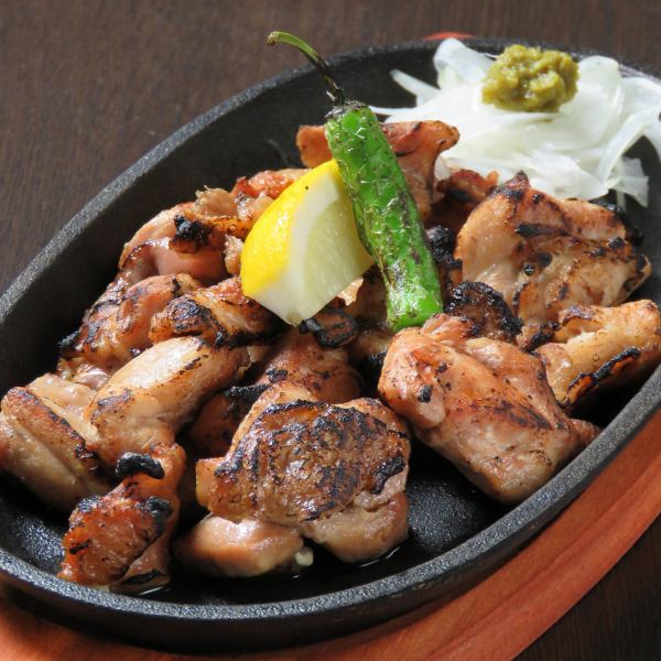 We are proud of our restaurant! We offer a wide variety of ``local chicken dishes'' cooked on the iron plate!
