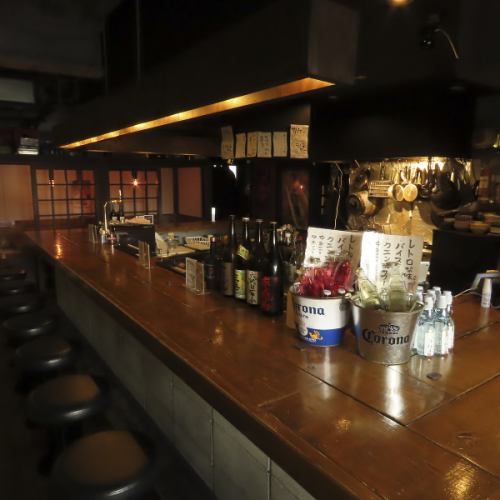 ゆったり落ち着いた空間