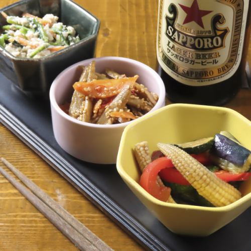 お酒のお供にぴったりな『おばんざい』