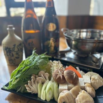 【2時間飲み放題付き】新年会限定！選べる鍋コース《全6品/5,000円》