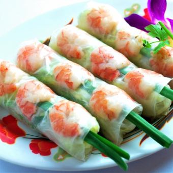 1 goi kun (fresh spring roll)