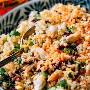 Vietnamese crab fried rice