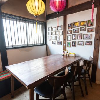 If you can use the partition on the 1st floor, you can also use it as a semi-private room for groups of 10 to 20 people! 2F can also be reserved for 8 people ~ private room Floor ♪ Please feel free to contact us ◎