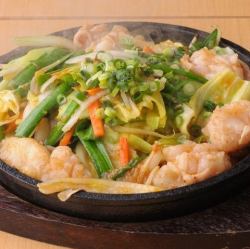 Hachiro stir-fry (miso/garlic soy sauce)