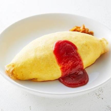 [Ketchup rice] Regular omelet rice