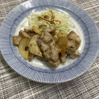 蒜香烤五花肉