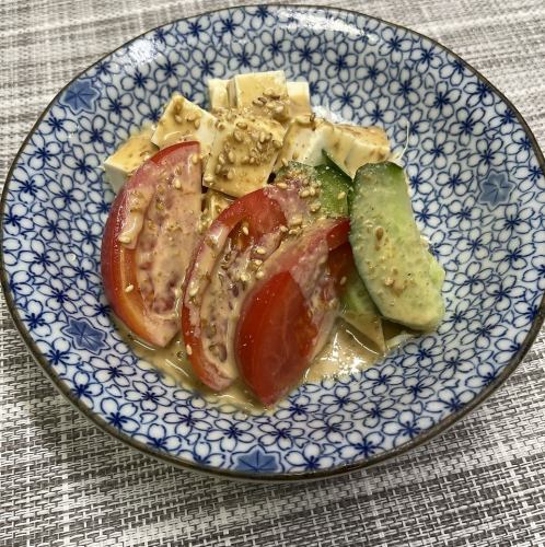 とうふサラダ
