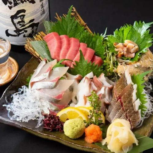三浦鮮魚のお刺身盛り合わせ