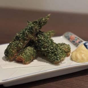 ちくわの磯部揚げ