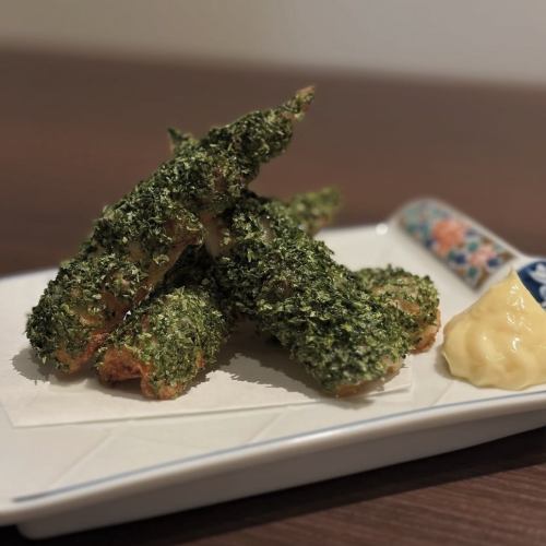 ちくわの磯部揚げ